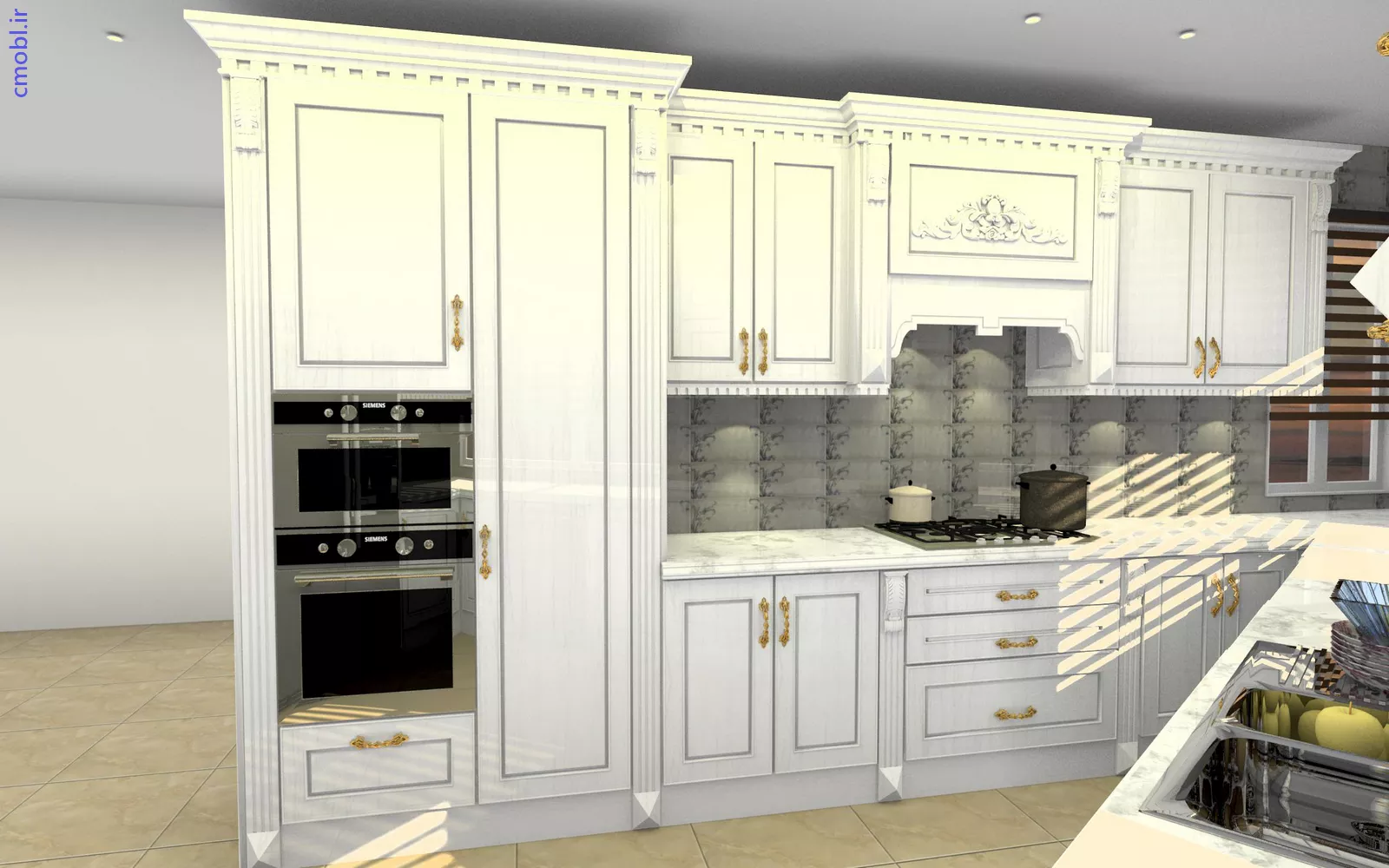کابينت آشپزخانه در دو مدل مدرن و کلاسيک
